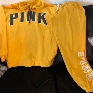 PINK sweat suit